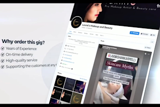 create facebook business page,fb fan page,all social media accounts