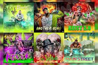 create professional mixtape cover, single and ep album cover design