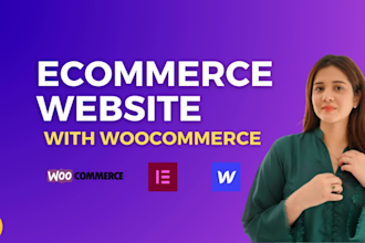 build wordpress ecommerce website woocommerce store