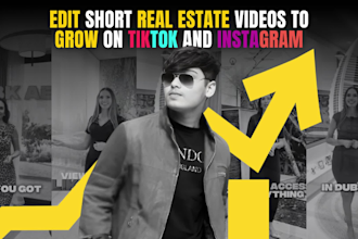 edit short form real estate videos to grow your instagram and tiktok fast
