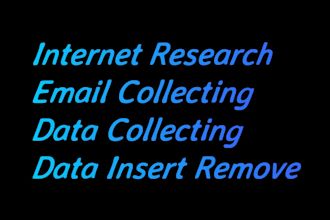 do data entry and admin support also as a virtual assistant