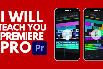 teach you how to edit in premiere pro