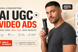 create ai ugc video and ads for ecom brands