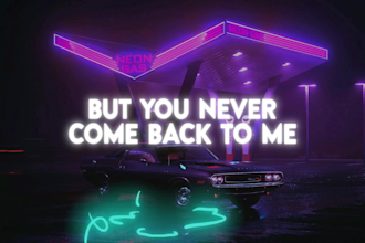 create an animated lyric video for your song