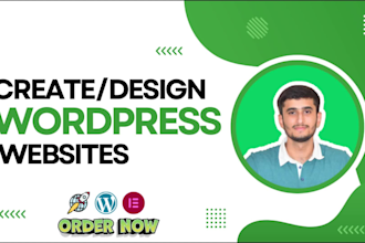 create and redesign wordpress, ecommerce websites