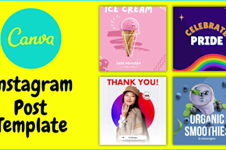 create animated instagram post using canva