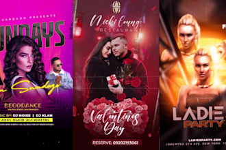create motion graphic posters