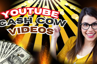 create cash cow channel, cash cow youtube,  faceless viral and cash cow videos