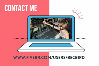 record a british female voice over