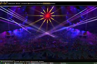 design stages and lighting for concerts, clubs, festivals, and theater