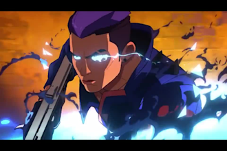 make quality realistic 2d animation, 2d cartoon music video, 2d japanese style