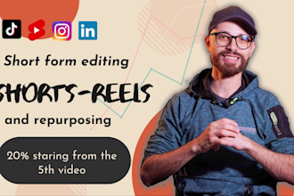 edit tiktok, instagram reels, youtube shorts with trendy captions