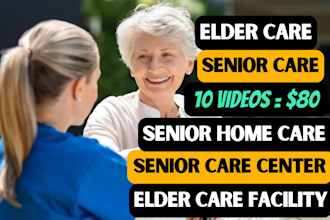 do senior home caregiver video elderly assisted living senior homecare video ad