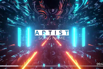 create stunning music visualizers with vj loop videos