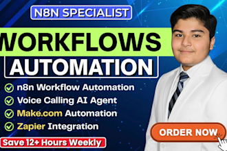 do n8n automations, voice agent, rag automation chatbot, eleven lab