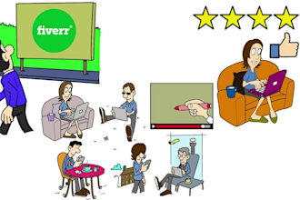 create colorful whiteboard animations explainer video