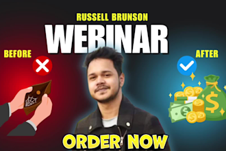 write the russel brunson perfect webinar script