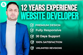 create a modern, responsive and seo friendly website