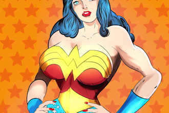 draw your own comic superhero character, sfw or nsfw