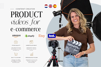 create an amazon or bol com product ecommerce video ad