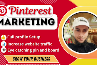 serve as your pinterest marketing manager and pin editor