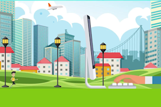 create 2d animated explainer videos and elearning courses