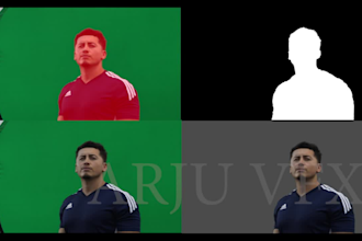 do professional vfx, rotoscoping,roto and chroma keying