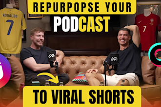repurpose content and edit your long video content into short form content