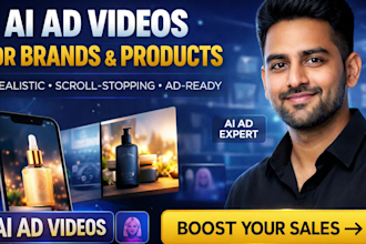 create ai ugc ad videos for products and brands