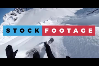 create a cinematic video edit from stock footage