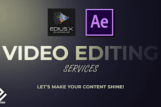 do professional quality video editing with fast turnaround