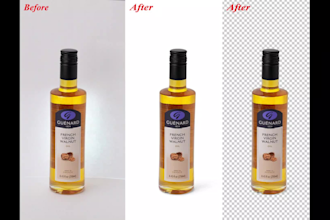 do background removal bulk photos, cut out images, retouch