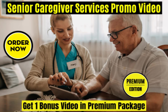do senior care assisted living or home caregiver promo video
