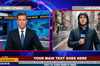 create breaking news videos with ai spokesperson