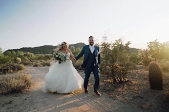 do cinematic wedding video editing and wedding highlight