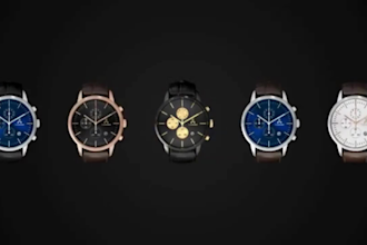 create cgi 3d product animation video smart wristwatch 3d modeling and rendering