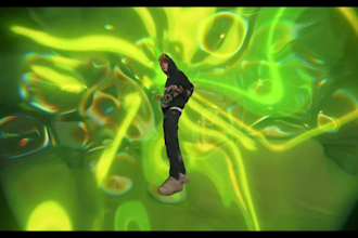 edit unique music video with trendy vfx
