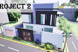 provide revit bim modeling and photorealistic rendering services