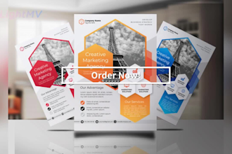 design corporate flyer within 12hrs