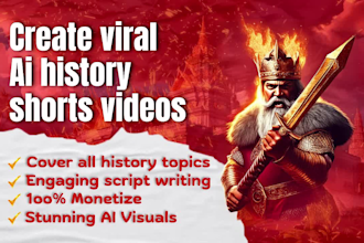 do viral faceless ai history youtube short videos