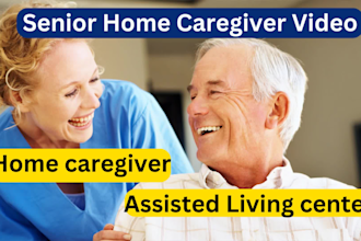 do senior home caregiver video elderly assisted living senior homecare video ad