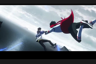 2d animated music video cartoon animation, 2d fighting anime, 2d short film, nft