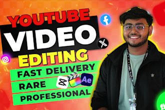 provide expert video editing for youtube, podcasts, and reels