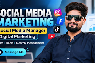 be your social media and instagram manager