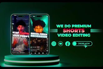 edit viral instagram reel youtube shorts and tiktok ads