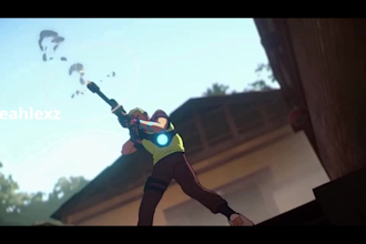 2d music video animated, short film, japanese anime video, fighting anime style