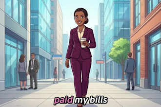 create 2d finance animation explainer video for youtube