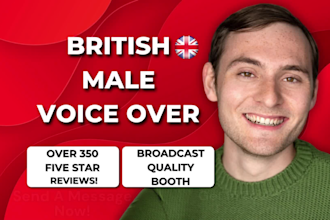 record your british english accent male voice over