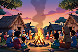 create 2d 3d animated african story videos 2d cartoons animation for kids story