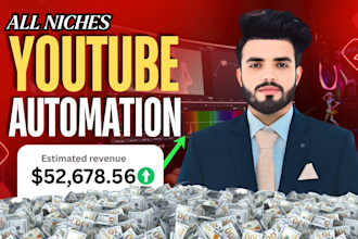 make a youtube automation channel and top 10 faceless cash cow video editing
